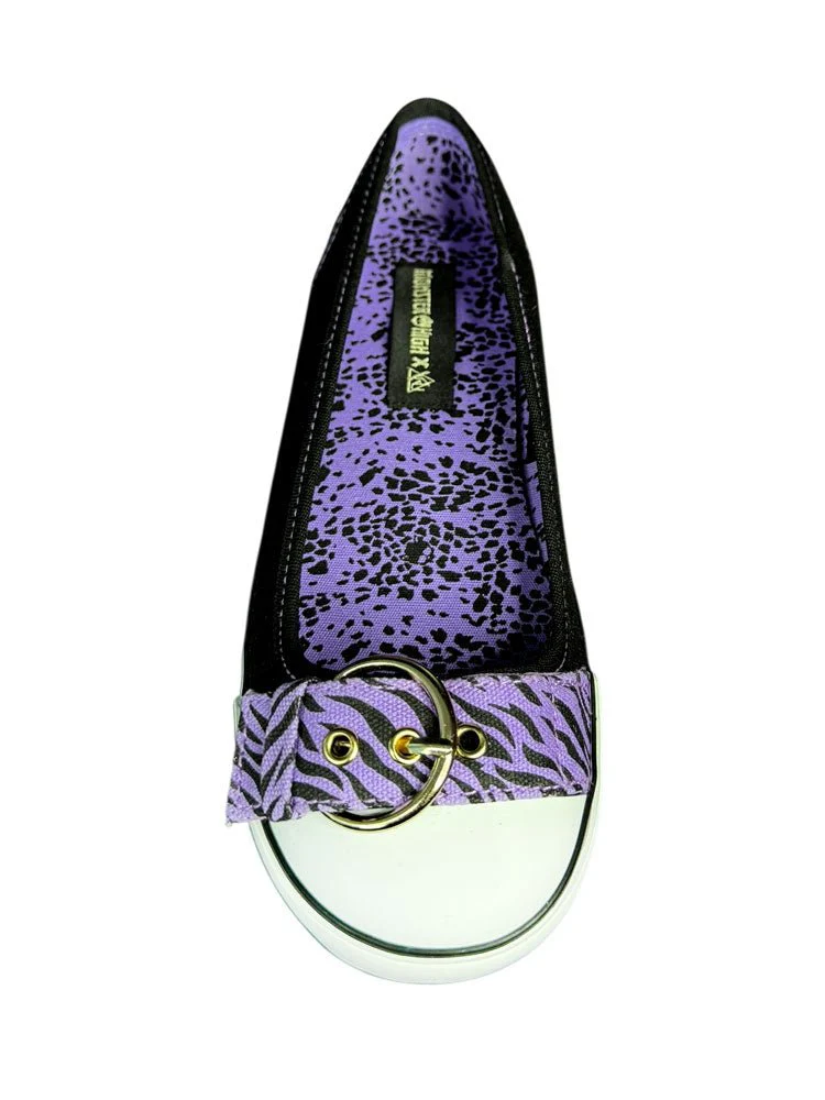CHLOE CLAWDEEN - BLACK/PURPLE - Image 5