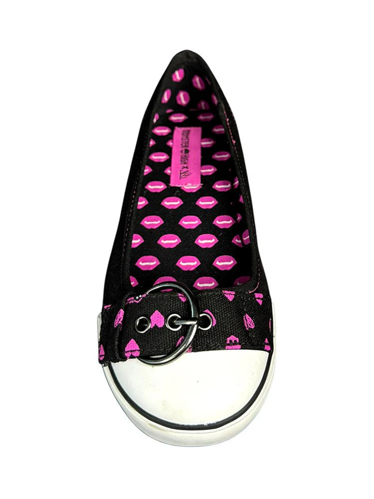 CHLOE DRACULAURA - BLACK/HOT PINK - Image 4