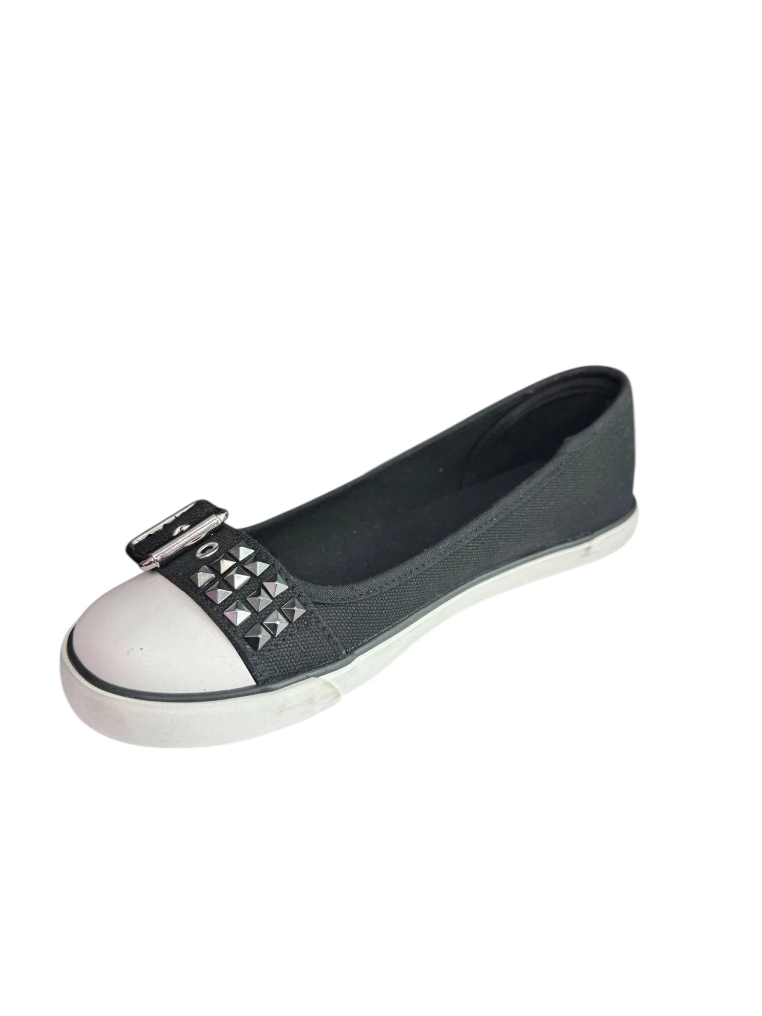 CHLOE STUD - BLACK/SILVER - Image 3