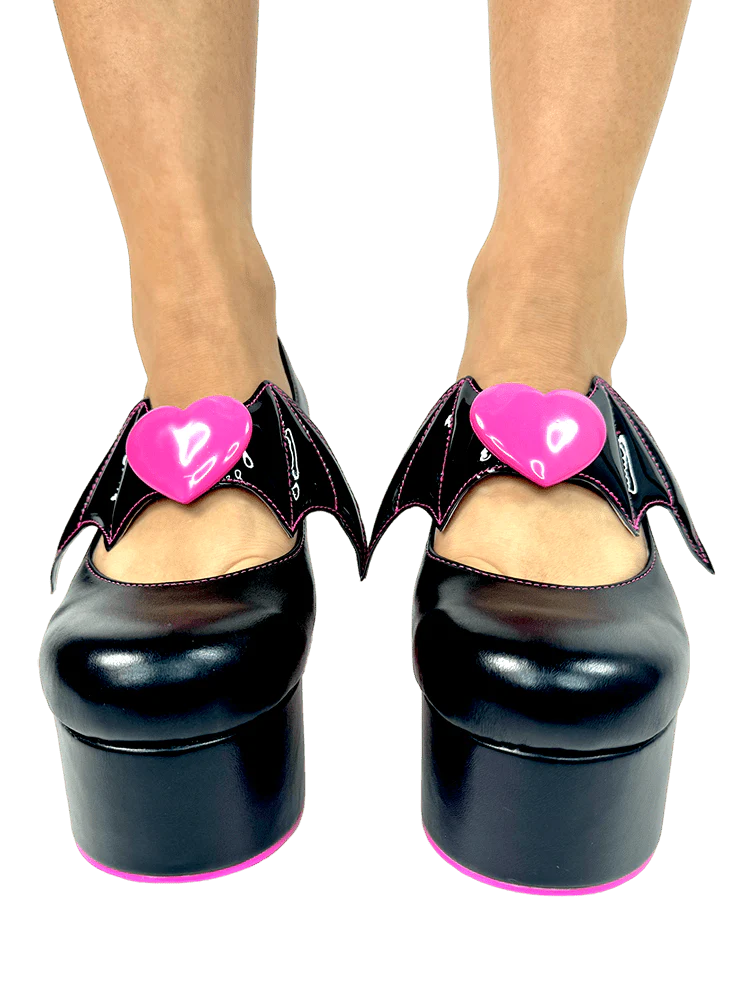 DEELITE DRACULAURA - BLACK/HOT PINK - Image 3