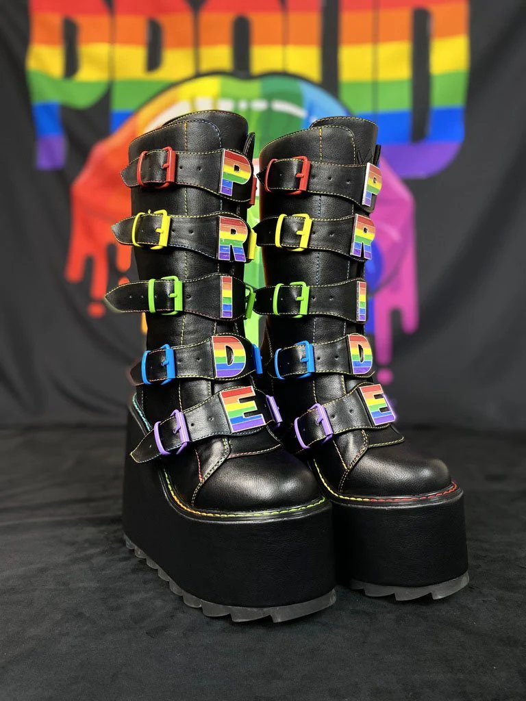 DUNE PRIDE STRAPS - BLACK - Image 4