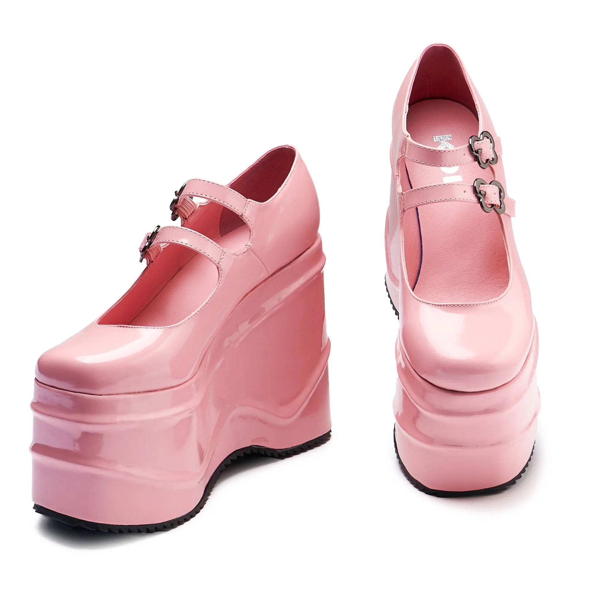 GOOD FAIRY PRINCESS MEGA PLATFORM MARY JANES - PINK - Image 3