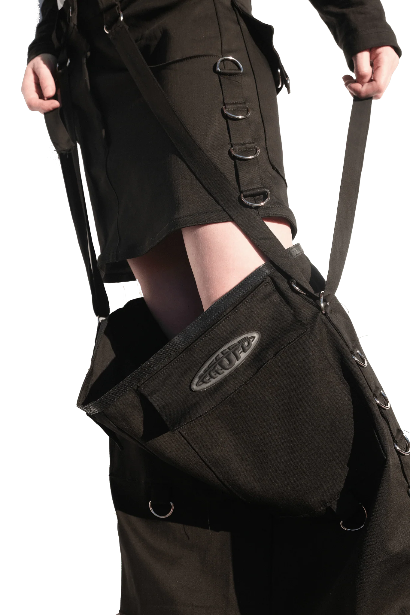 MECHA SKIRT - BLACK - Image 3