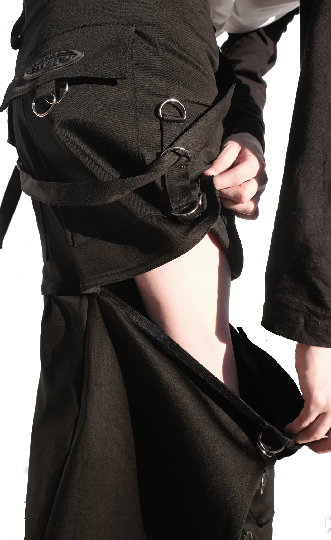 MECHA SKIRT - BLACK - Image 4