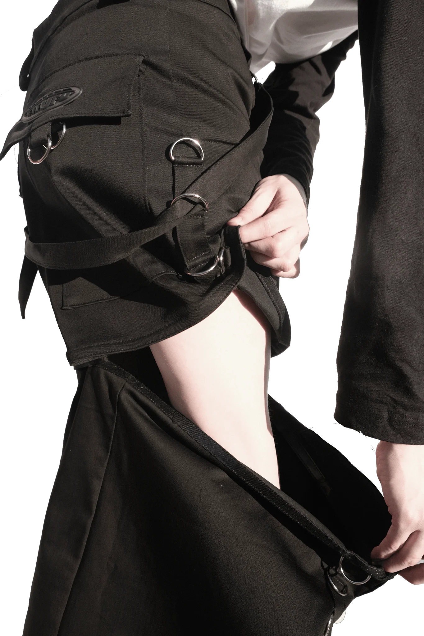 MECHA SKIRT - BLACK - Image 6