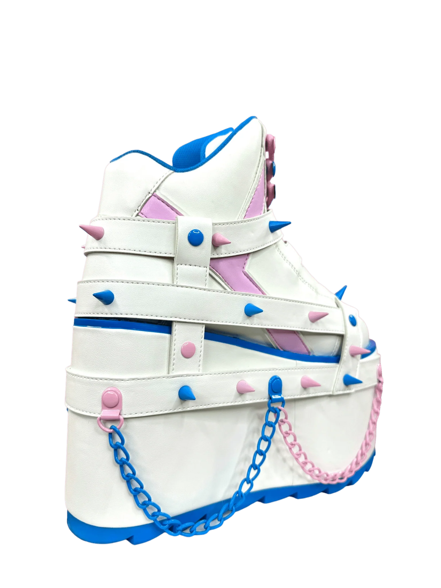 QOZMO BNDG SPIKE - WHITE/PINK/BLUE - Image 5