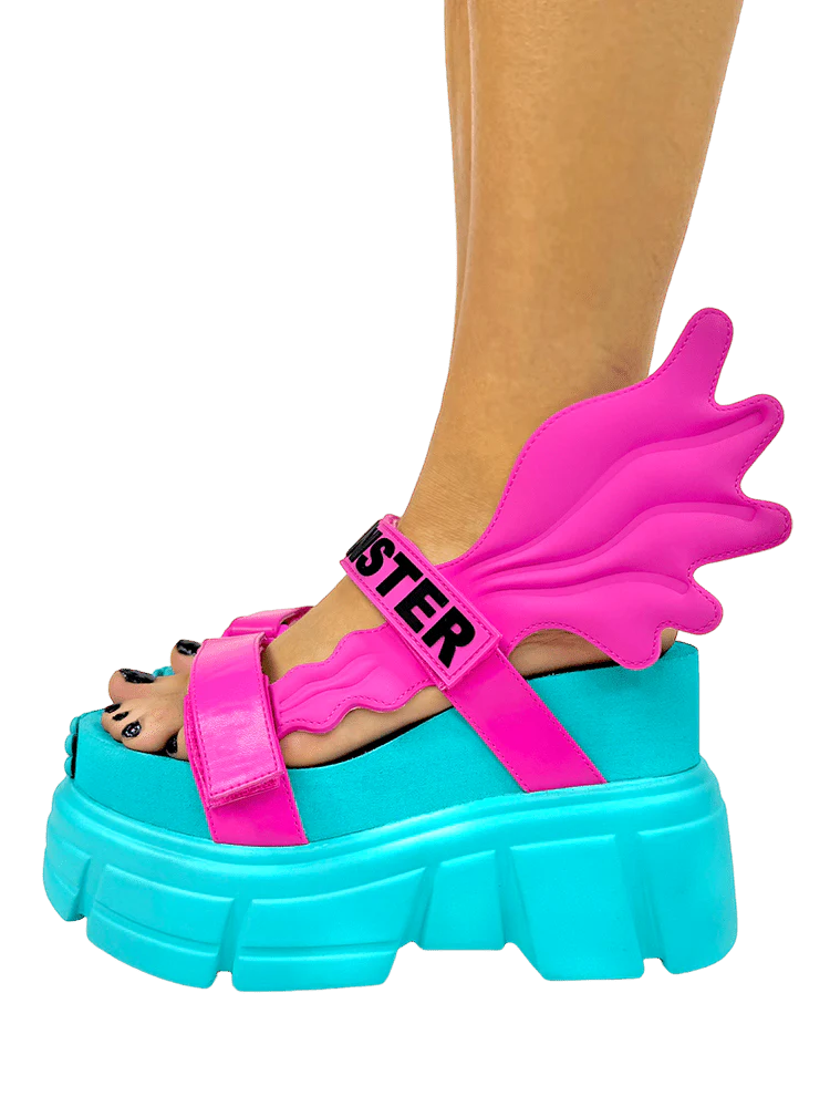 SIREN - HOT PINK/TEAL - Image 4