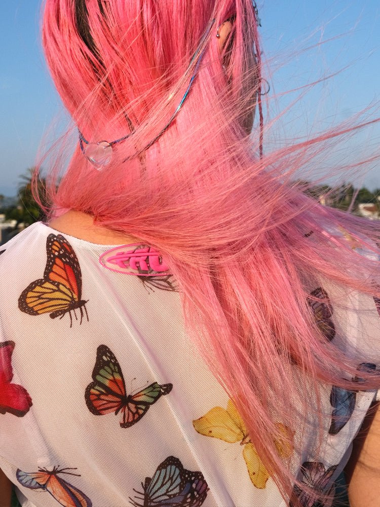 YRUFO - T - Butterfly - White - Image 3