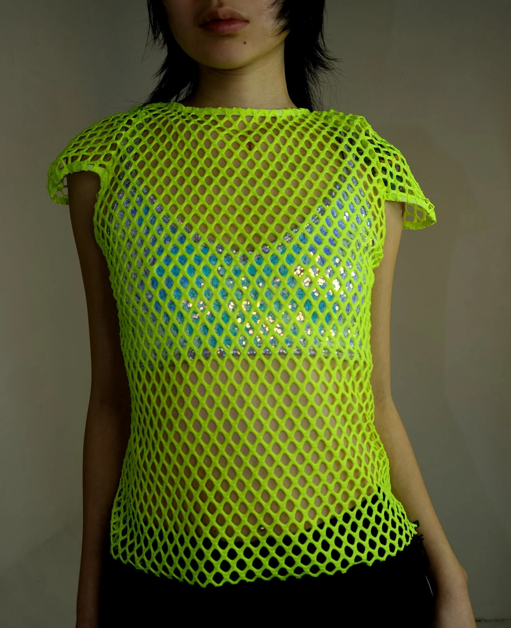 YRUFO - T - MESH - lime - Image 3